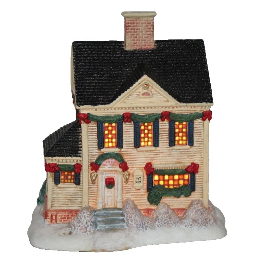 Christmas Tea Shoppe #20010403 Toy Shoppe 1996 Lang & Wise 1st Ed Linda Stocks